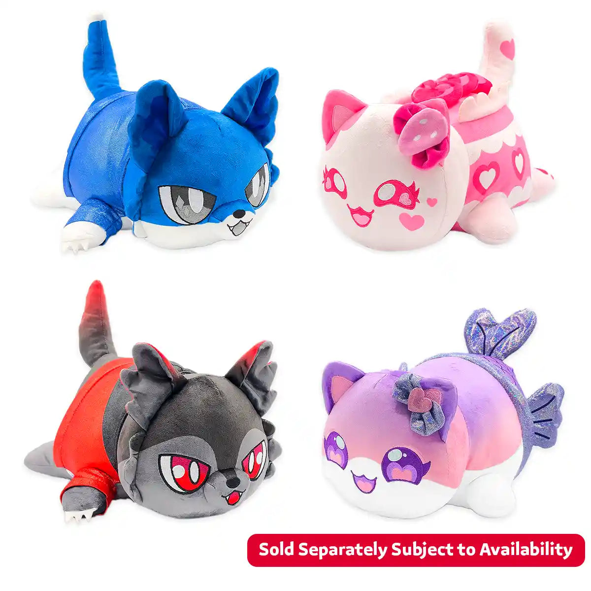 Aphmau MeeMeows 11 Inch Classic Mystery Plush, Series 2 Friends Collection, Blind Box Surprise Cat Plush, 1 of 4 Possible Characters, Official Aphmau Merchandise
