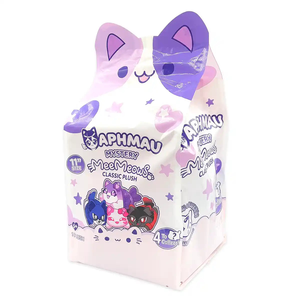 Aphmau MeeMeows 11 Inch Classic Mystery Plush, Series 2 Friends Collection, Blind Box Surprise Cat Plush, 1 of 4 Possible Characters, Official Aphmau Merchandise