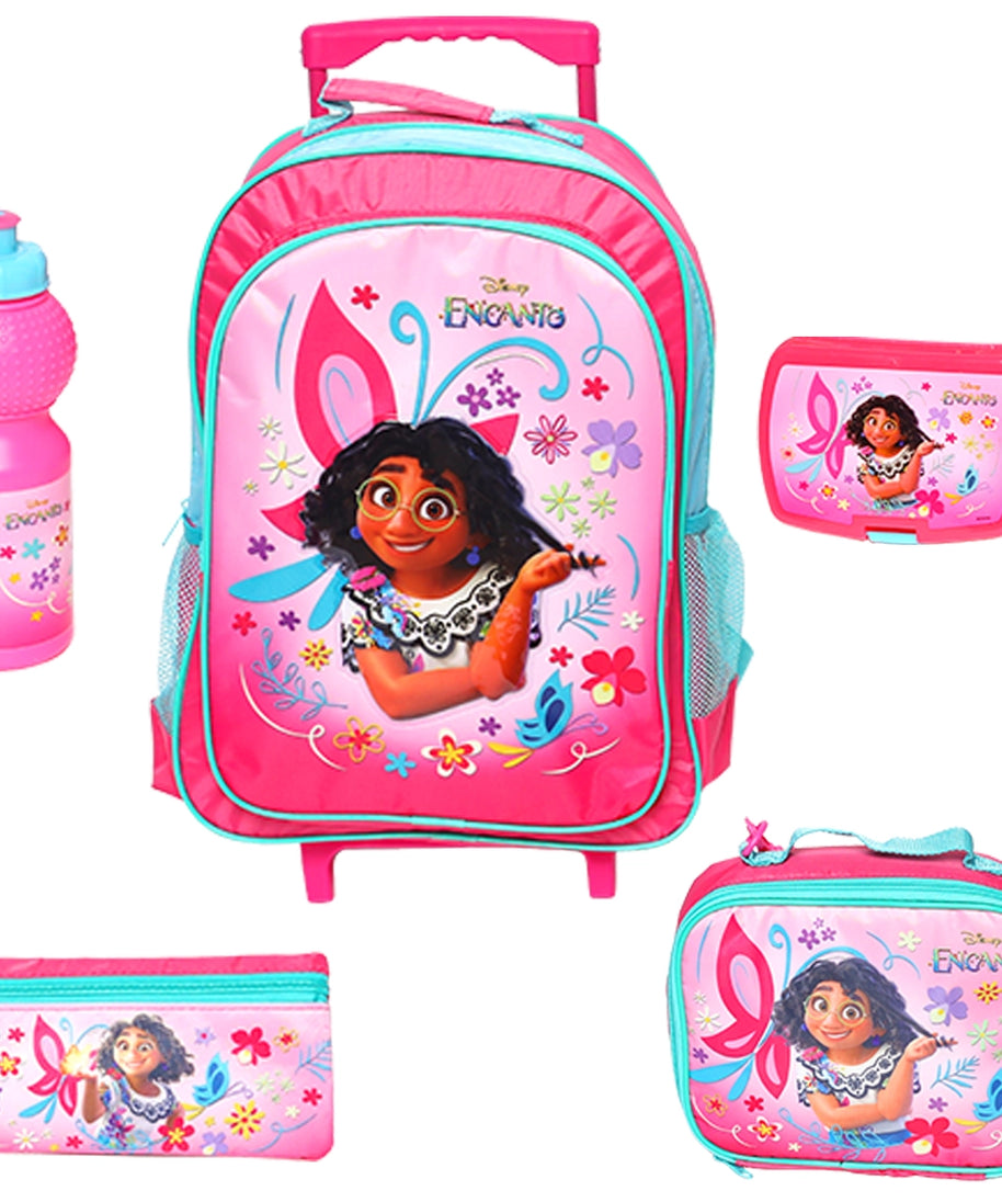 Encanto Value Pack 5-in-1 16-Inch Backpack – School, Travel, and Storage Set for Kids