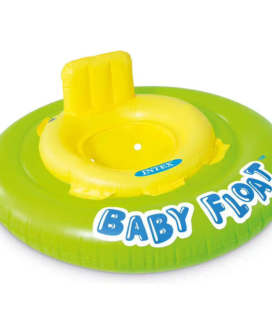 ntex Baby Swimming Float 76cm – Soft Seat, Headrest, Leg Support, Safety Valves for 1-2 Years (Up to 15kg)