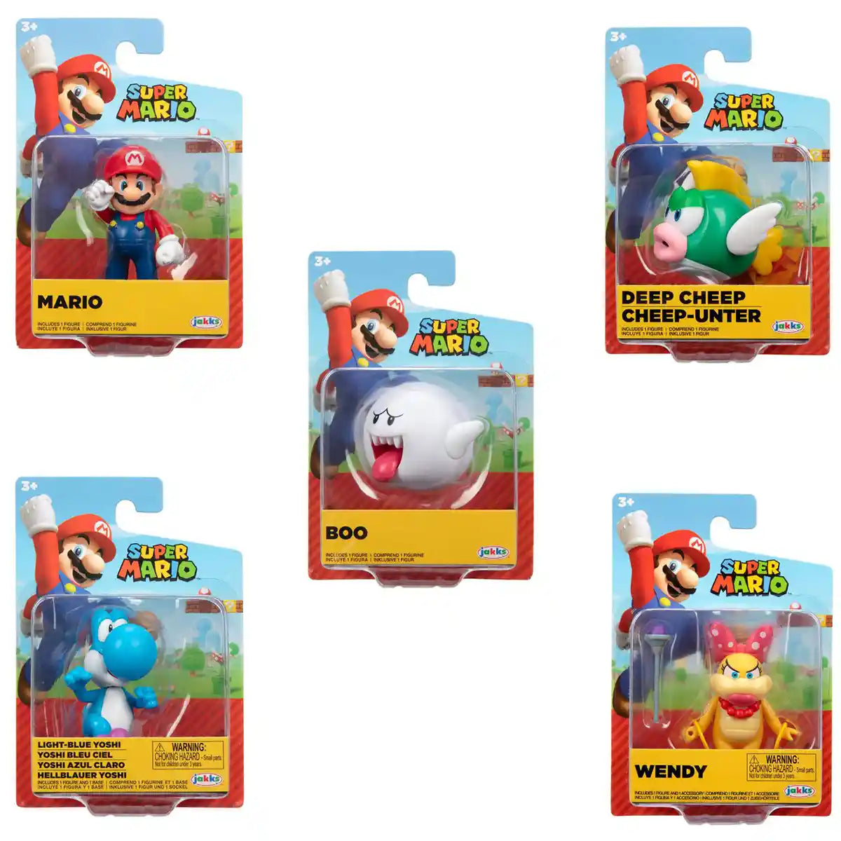 Nintendo Super Mario 4-Inch Wave 30 Assorted Figure, Collectible Character, Pack of 1
