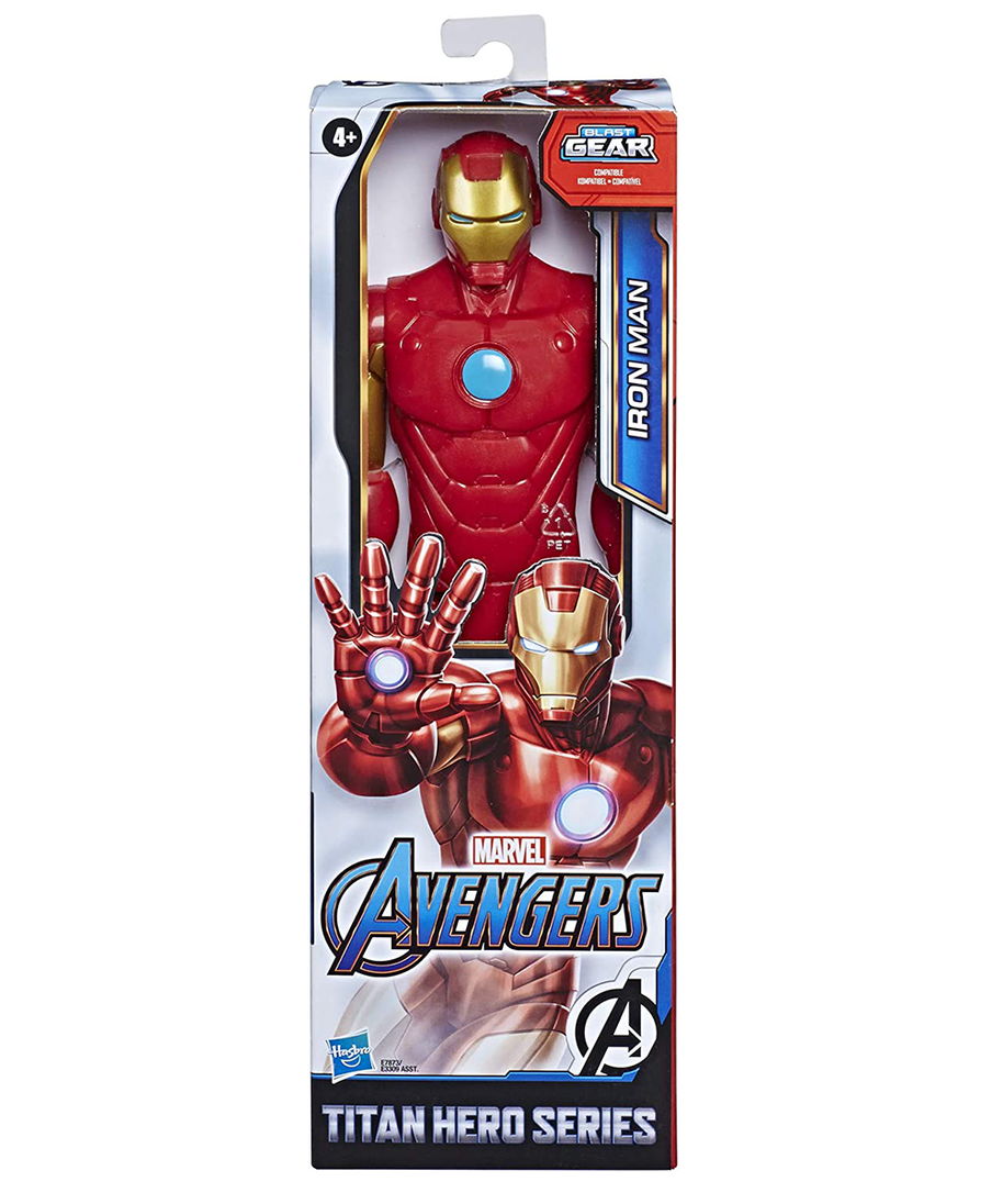 Marvel Avengers Titan Hero Iron Man Action Figure 30cm – E7873