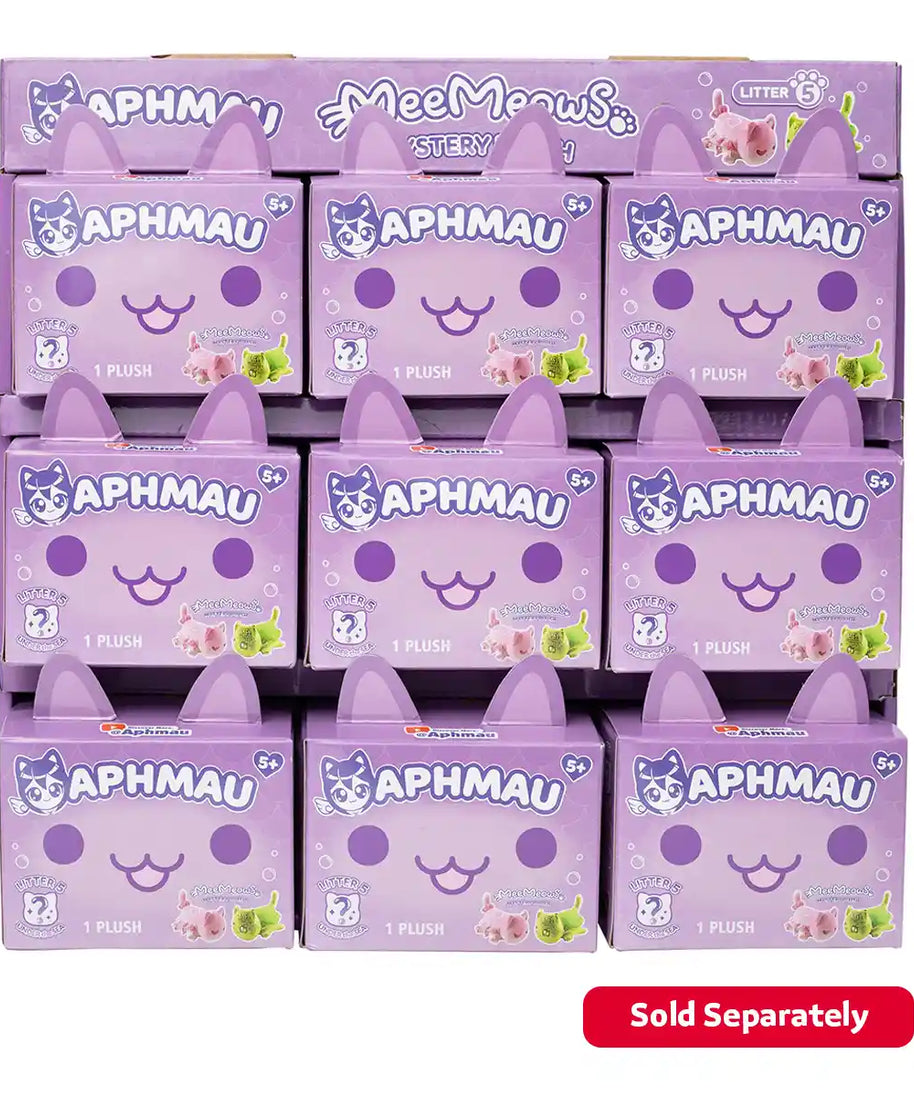 Aphmau 6inch MINI Mystery Plush Under THE SEA Collection - Dolls, Houses & Accessories , Doll & Playset for Pretend Play , Accessories Included , Creative Role Play for Kids , 3 Years+