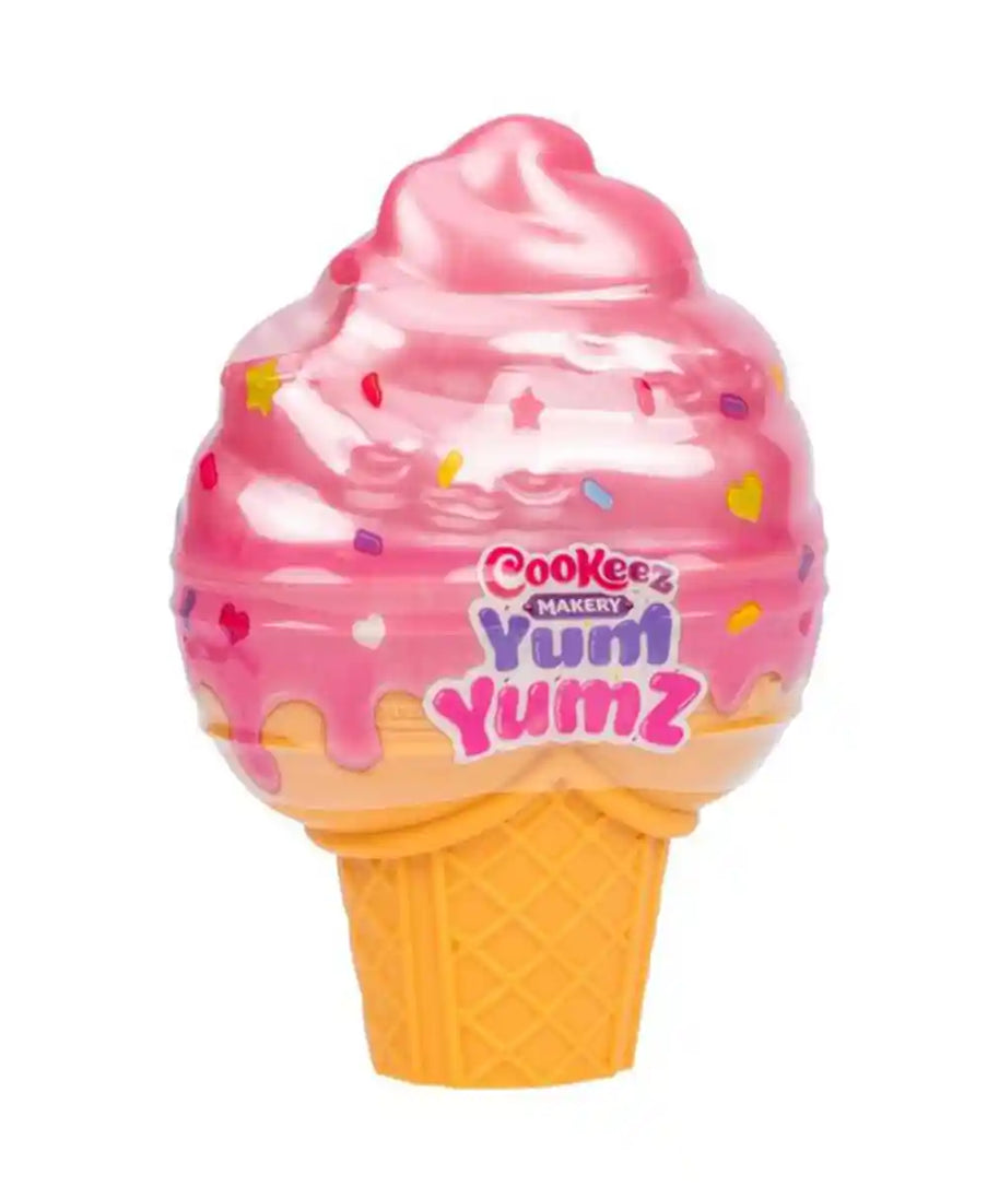 Cookeez Makery Yum Yumz Twin Pack Surprise Scented Plush Toys, Interactive Ice Cream Cone Plush Pets, Styles May Vary, Kids Ages 5+, Plush Interactive Toy Figures