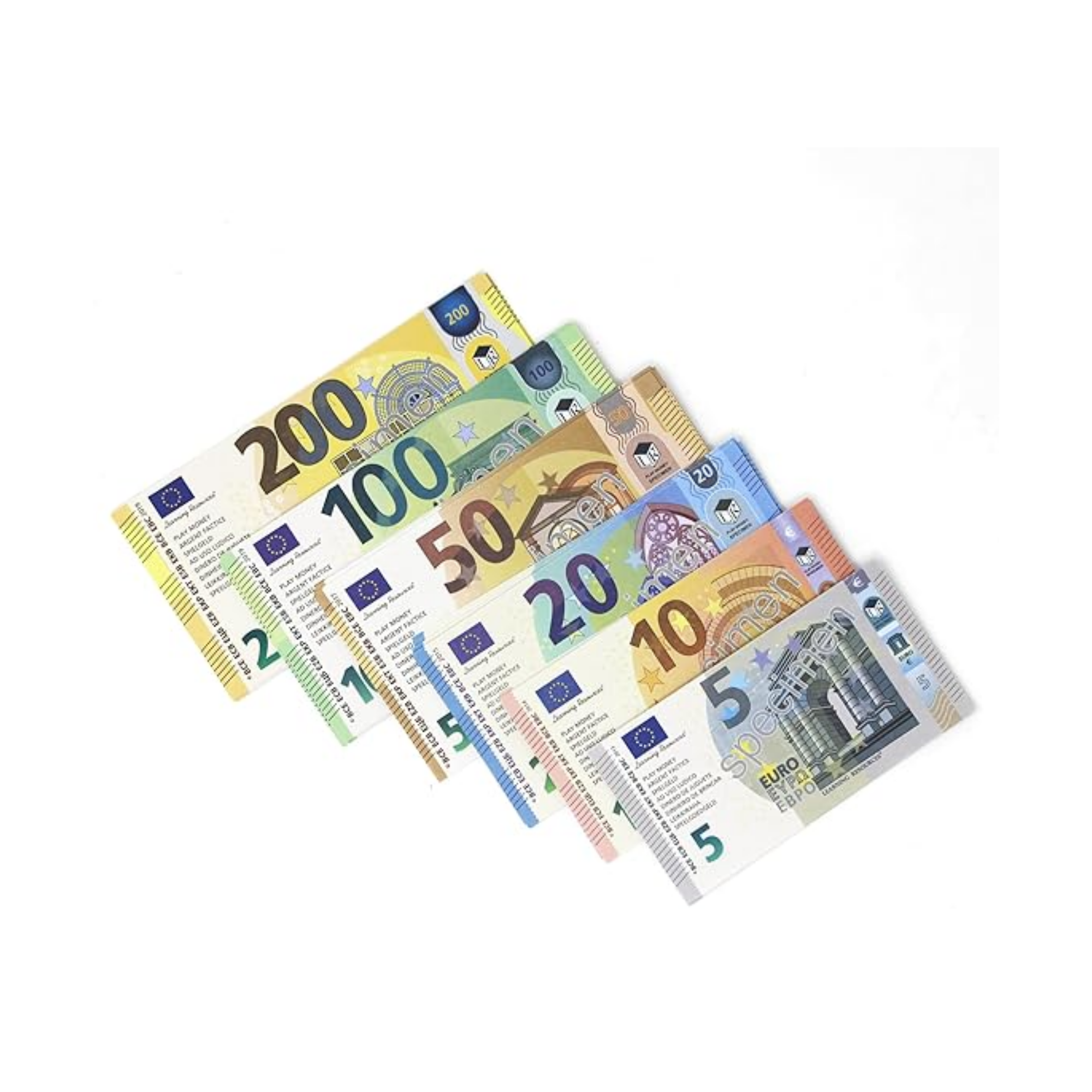 Learning Resources Euro Money Pack, 60 Realistic Notes, Ages 5+, Hands ...